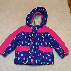 Colorful Kids' Winter Jacket 18 Months